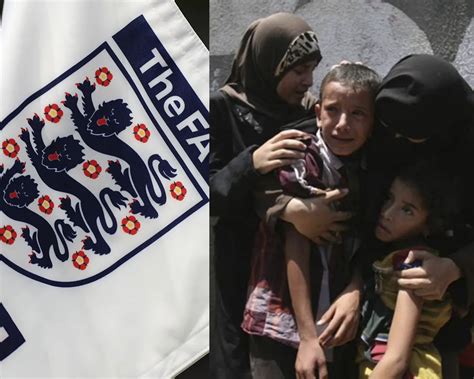 English Football Association to honor the Israeli and Palestinian victims at Wembley Stadium